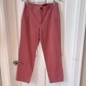 Brooks Brothers Men's Flat Front Classic Chinos in Pink